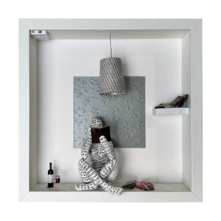 Čitač 1 u belom ramu